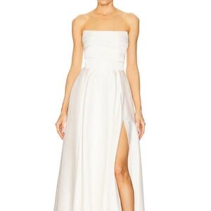 Sau Lee x Revolve Heidi Gown in White